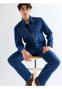 Wrangler - MESKA KURTKA WRANGLER COWBOY CUT JACKET PREWASHED INDIGO 112379708 #4