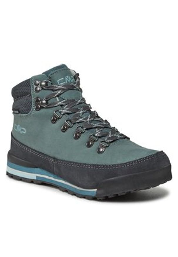 CMP Trekkingi Heka Wmn Hiking Shoes Wp 3Q49556 Zielony. Kolor: zielony. Materiał: skóra, zamsz