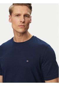 TOMMY HILFIGER - Tommy Hilfiger T-Shirt Ess Seasonal MW0MW39995 Granatowy Regular Fit. Kolor: niebieski. Materiał: bawełna #3