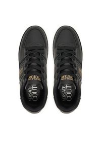 Versace Jeans Couture Sneakersy 79VA3SJ7 Czarny. Kolor: czarny. Materiał: skóra #5