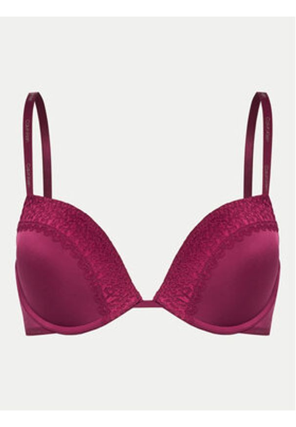 Calvin Klein Underwear Biustonosz push-up 000QF5145E Fioletowy. Kolor: fioletowy. Materiał: syntetyk. Rodzaj stanika: push-up