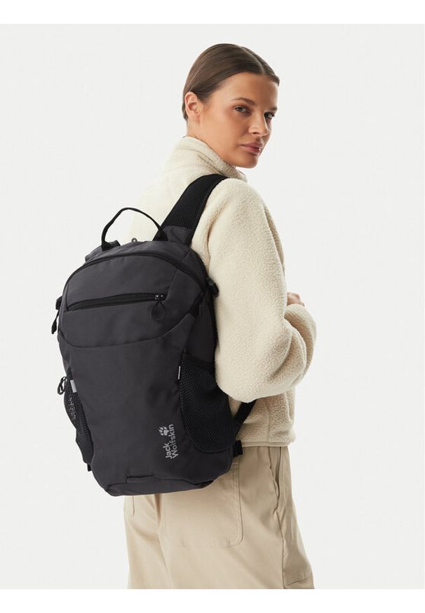 Jack Wolfskin Plecak 330401 Czarny. Kolor: szary. Materiał: materiał