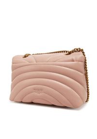 Pinko - PINKO Torebka Love Puff Classic Cl AI 24-25 PLTT 100038 A1EX Różowy. Kolor: różowy. Materiał: skórzane #5