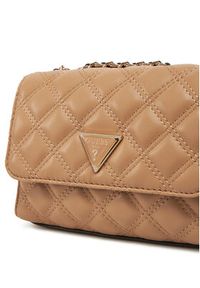 Guess Torebka HWQG87 48740 Beżowy. Kolor: beżowy. Materiał: skórzane #4