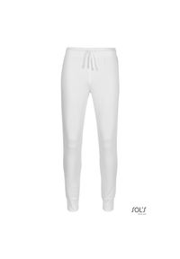 SOL'S - Damskie spodnie dresowe Sol's Jake. Kolor: biały. Materiał: dresówka. Długość: długie. Sport: bieganie #1