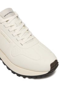 Emporio Armani Sneakersy EM003740 AF19726 M0107 Biały. Kolor: biały. Materiał: skóra #3
