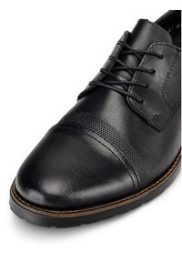 Rieker Półbuty 14607-00 Czarny. Kolor: czarny. Materiał: skóra #3