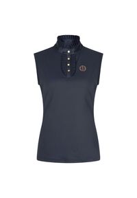 IMPERIAL RIDING - Damska sukienka t-shirtowa bez rękawów Imperial Riding Irhtriumph. Kolor: niebieski. Długość rękawa: bez rękawów. Typ sukienki: sportowe. Styl: sportowy #1