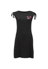 ZOOPLEMENTS - Sukienka damska Loap ASASBEDA XS. Kolor: czarny, różowy, wielokolorowy. Wzór: nadruk. Typ sukienki: sportowe. Styl: sportowy #1