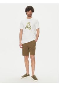 BOSS T-Shirt C-Thompson 13 50536763 Biały Regular Fit. Kolor: biały. Materiał: bawełna #5