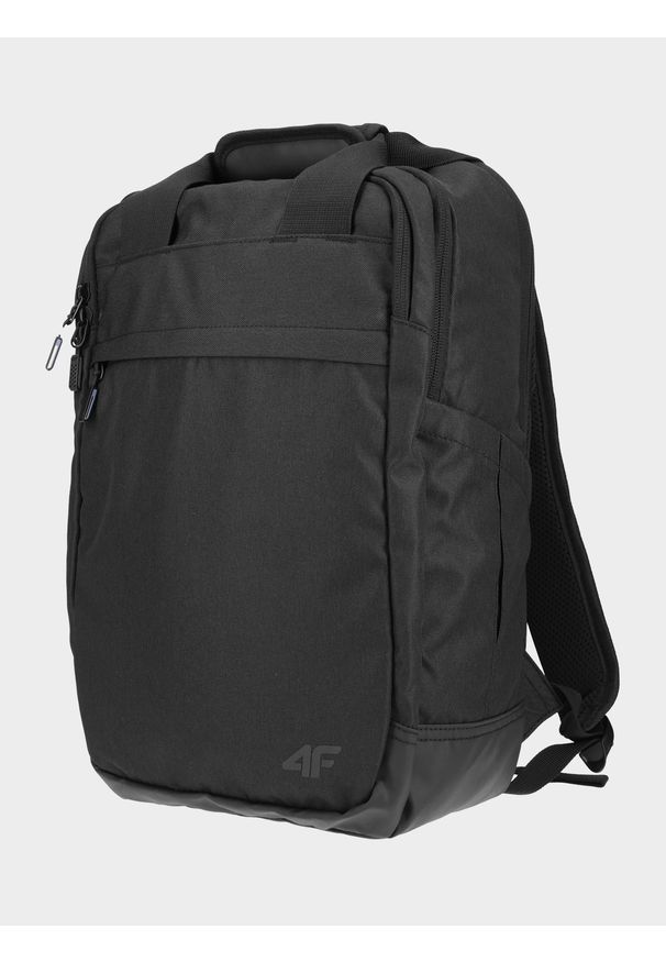 4f - Plecak miejski (19 L) z kieszenią na laptopa. Kolor: czarny