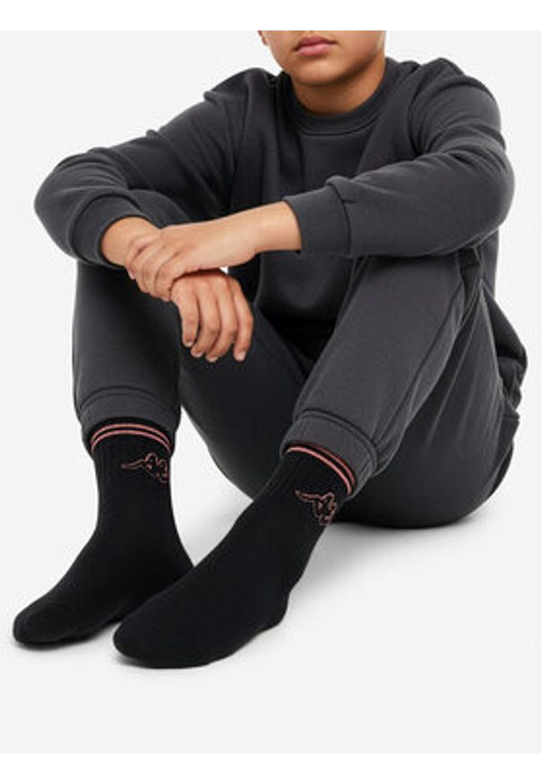 Kappa Skarpety długie CEO_KR_KAPPA_DZ006_W_AW25 Czarny. Kolor: czarny. Materiał: bawełna