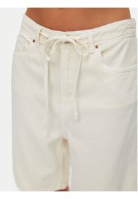 Vero Moda Szorty jeansowe Villa 10326196 Beżowy Regular Fit. Kolor: beżowy. Materiał: bawełna #6