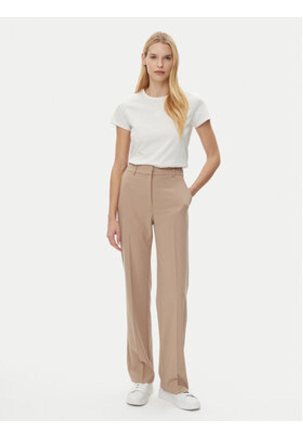 BOSS T-Shirt Eventsa6 50534800 Biały Regular Fit. Kolor: biały. Materiał: bawełna