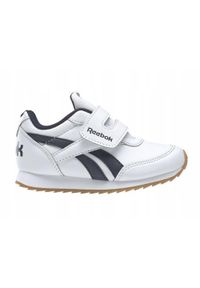 Reebok - Buty na co dzień dziecięce REEBOK ROYAL CLJOG na rzepy. Okazja: na co dzień. Zapięcie: rzepy. Kolor: biały. Model: Reebok Royal