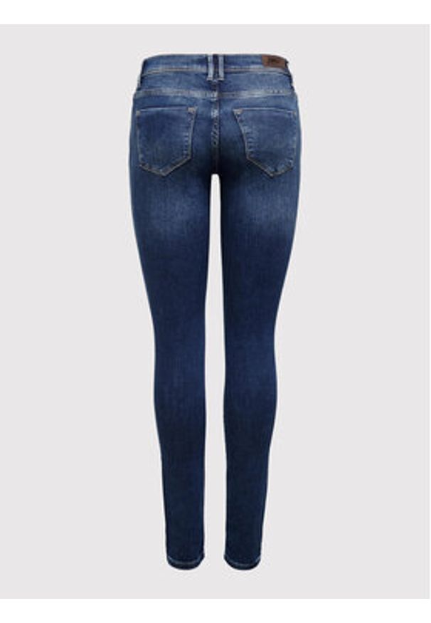only - ONLY Jeansy Shape 15159137 Granatowy Skinny Fit. Kolor: niebieski