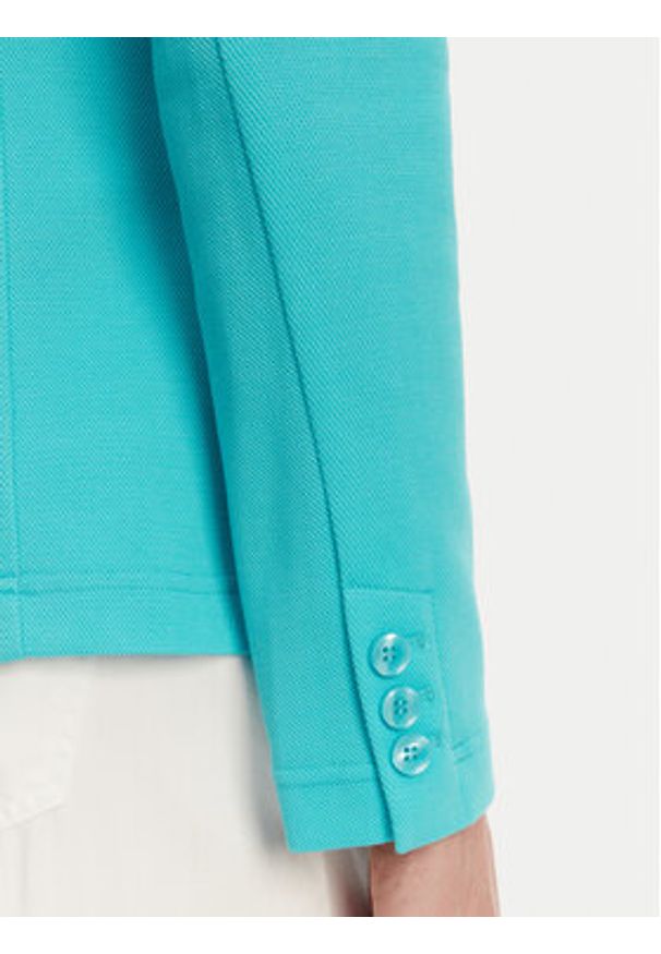 Olsen Marynarka 15001367 Niebieski Regular Fit. Kolor: niebieski. Materiał: syntetyk