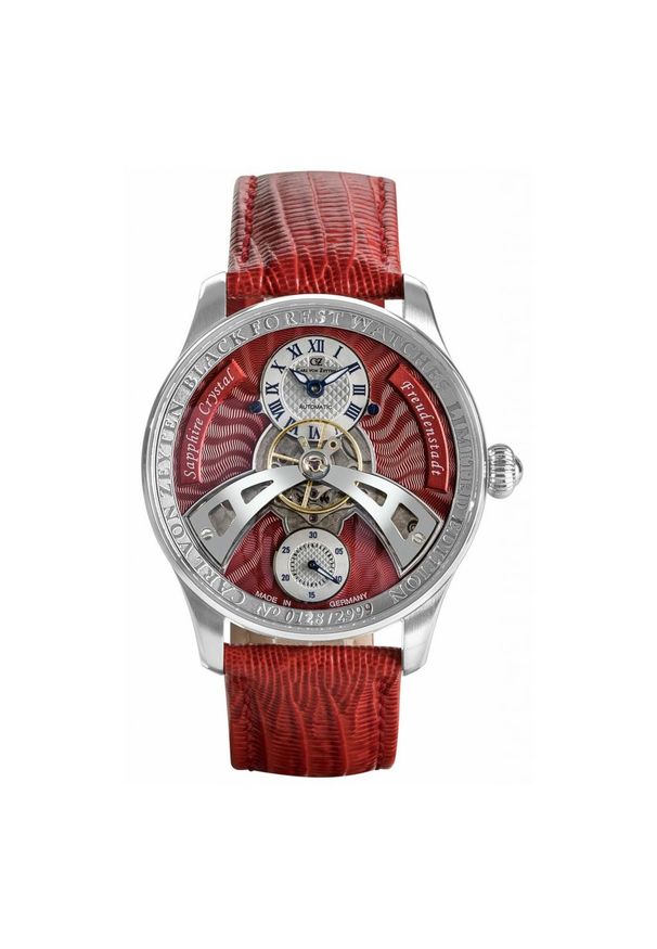 CARL VON ZEYTEN ZEGAREK Freudenstadt CVZ0043RDS. Rodzaj zegarka: analogowe. Styl: klasyczny