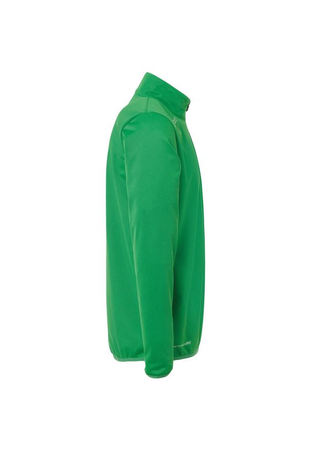 UHLSPORT - Kurtka dziecięca z zamkiem 1/4 Uhlsport Essential. Kolor: wielokolorowy, biały, zielony. Sport: piłka nożna