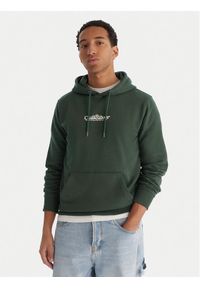Quiksilver Bluza EQYFT05136 TKG Zielony Comfort Fit. Kolor: zielony. Materiał: bawełna #1