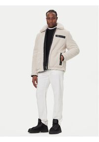 Save The Duck Kożuch D32522M BUBU21 Beżowy Regular Fit. Kolor: beżowy. Materiał: syntetyk #3