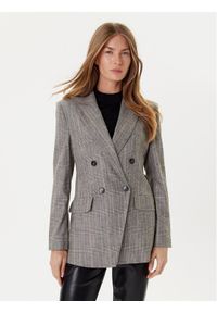 Marella Marynarka Rob 2523046081 Szary Regular Fit. Kolor: szary. Materiał: wiskoza