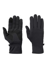 Rękawiczki trekkingowe Jack Wolfskin Allrounder. Kolor: czarny