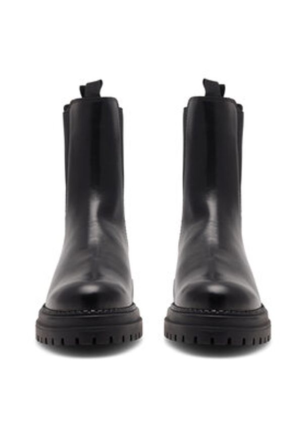 Lasocki Botki RST-WHETHER-02 Czarny. Kolor: czarny. Materiał: materiał