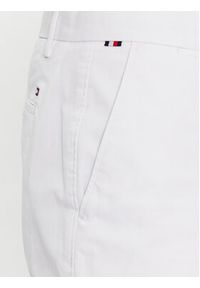 TOMMY HILFIGER - Tommy Hilfiger Szorty materiałowe Brooklyn Short 1985 MW0MW23563 Biały Regular Fit. Kolor: biały. Materiał: bawełna #4