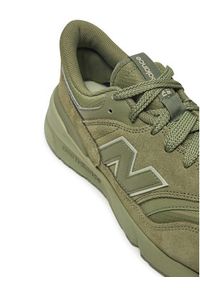 New Balance Sneakersy U997RMF Zielony. Kolor: zielony. Materiał: skóra, zamsz #5