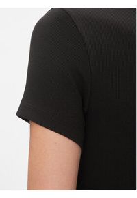 Tommy Jeans T-Shirt Essential DW0DW17385 Czarny Slim Fit. Kolor: czarny. Materiał: bawełna #2
