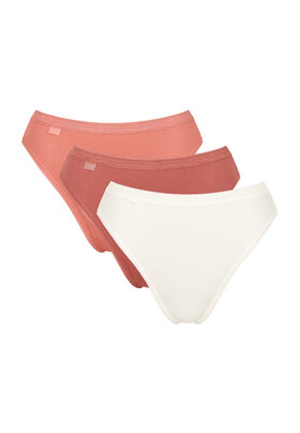 Sloggi Komplet fig Basic 10222391 Różowy. Kolor: różowy. Materiał: bawełna