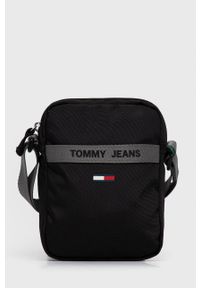 Tommy Jeans Saszetka kolor czarny. Kolor: czarny. Materiał: poliester