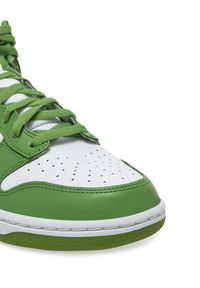 Nike Sneakersy Dunk Hi Retro Bttys DV0829 101 Biały. Kolor: biały. Materiał: skóra