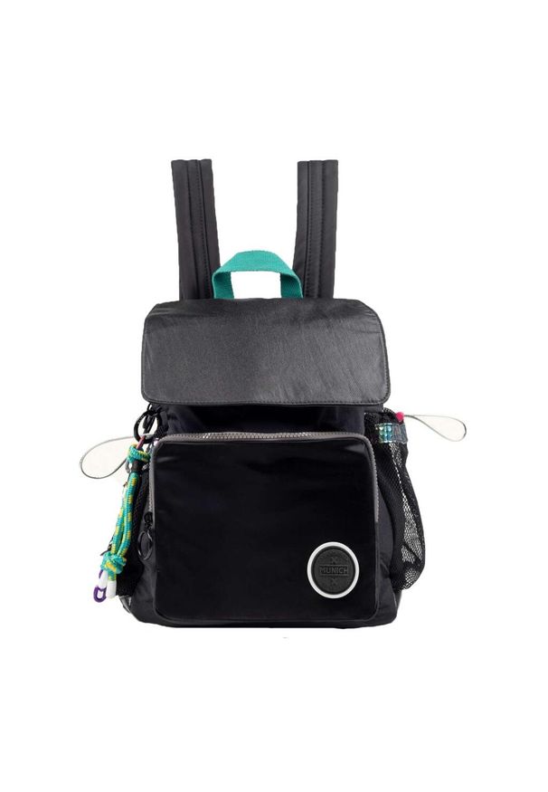 Munich - MUNICH DEEP RECYCLED FW25 BACKPACK Czarny. Kolor: czarny. Materiał: syntetyk, tkanina
