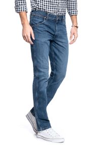 Wrangler - MĘSKIE SPODNIE JEANSOWE WRANGLER 11MWZ SLIM DARK TRACE W1MZXG13R #8