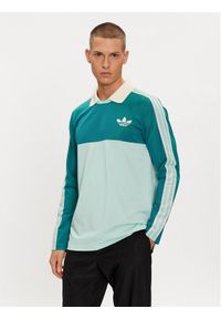 Adidas - adidas Polo IP6991 Zielony. Typ kołnierza: polo. Kolor: zielony. Materiał: syntetyk #1