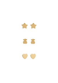 Tous - TOUS Zestaw kolczyków Cool Joy 1003190300 Złoty. Materiał: srebrne. Kolor: złoty #1