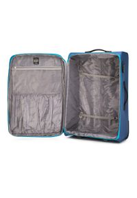 Wittchen - Duża miękka walizka dwukolorowa. Kolor: niebieski. Materiał: poliester #4