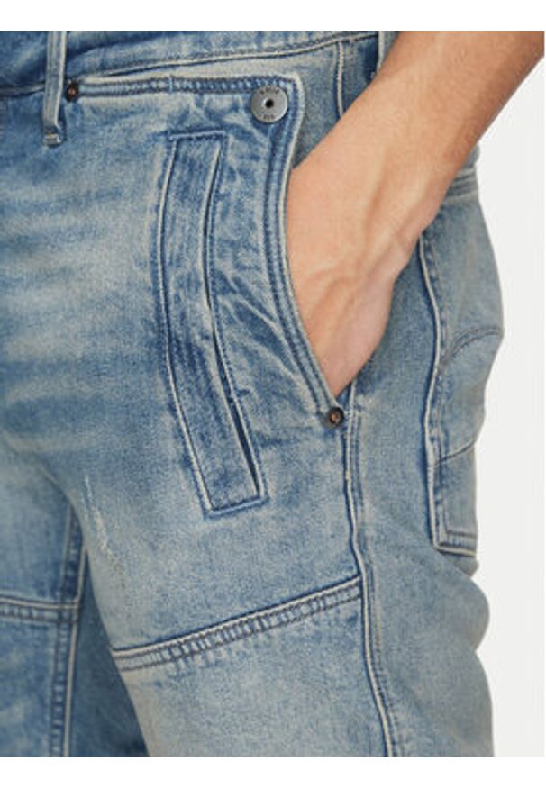 G-Star RAW - G-Star Raw Jeansy Diver 3D D26465-D936 H109 Niebieski Slim Fit. Kolor: niebieski