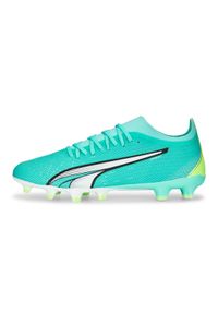 Puma - Buty piłkarskie męskie PUMA Ultra Match FG/AG. Kolor: zielony. Sport: piłka nożna