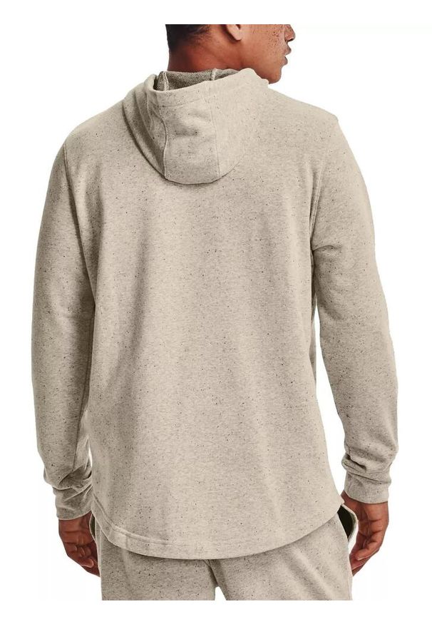 Bluza męska z kapturem Under Armour Rival Try Athlc Dept Hd. Typ kołnierza: kaptur. Kolor: beżowy