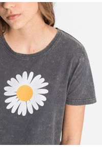 bonprix - T-shirt z czystej bawełny organicznej. Kolor: szary. Materiał: bawełna. Wzór: nadruk #3