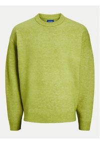 Jack & Jones - Jack&Jones Sweter Rollie 12215468 Zielony Relaxed Fit. Kolor: zielony. Materiał: syntetyk