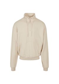 Sweter ze sznurkiem do ściągania Urban Classics Organic. Typ kołnierza: kaptur. Kolor: beżowy #1