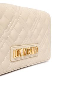 Love Moschino - LOVE MOSCHINO Torebka JC4079PP1OLA0110 Écru. Kolor: kremowy. Materiał: skórzane #4