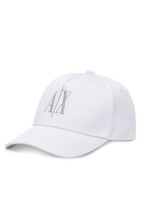Armani Exchange Czapka z daszkiem XW000957 AF13846 U0002 Biały. Kolor: biały. Materiał: materiał, bawełna