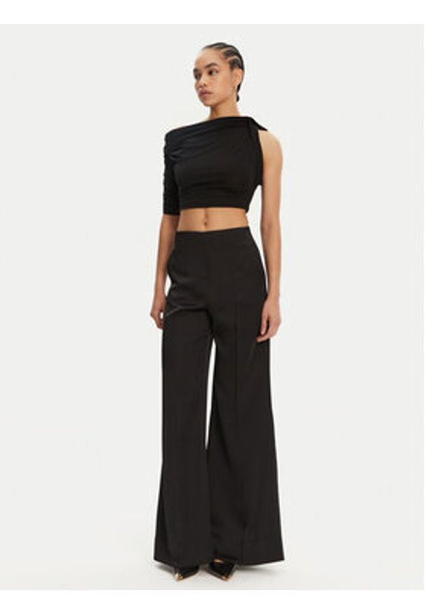 JACQUEMUS Top 241JS158-2032 Czarny Regular Fit. Kolor: czarny. Materiał: bawełna