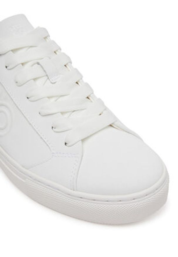 Hugo - HUGO Sneakersy Morrie 50548192 Biały. Kolor: biały. Materiał: skóra