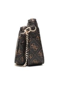 Guess Torebka Noelle (QL) Mini Bags HWQL78 79710 Brązowy. Kolor: brązowy. Materiał: skórzane